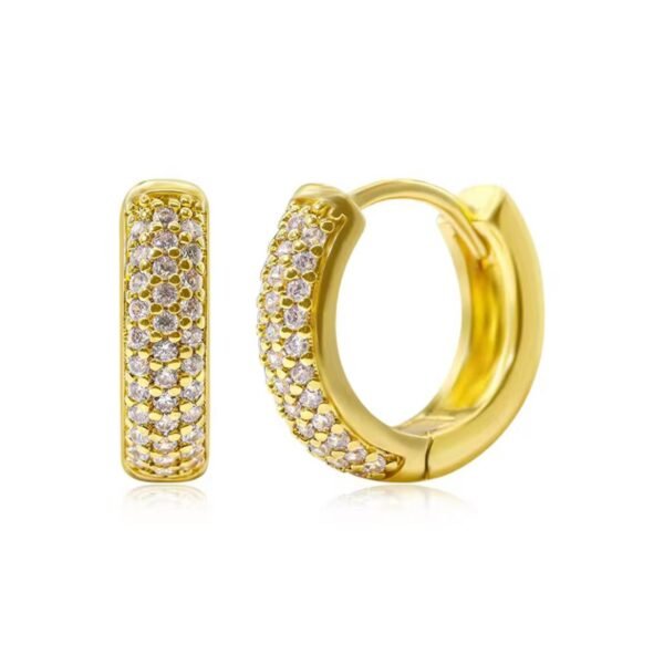maissonite diamond earring free nose pin
