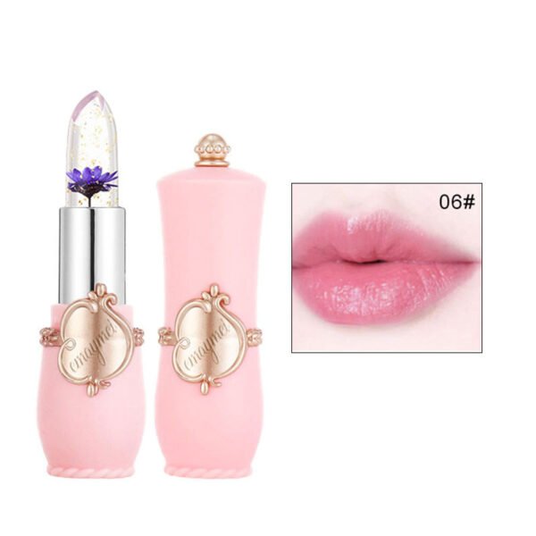 EMAYMEI Jelly Crystal Flower Lipstick blue