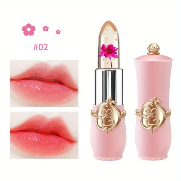 EMAYMEI Jelly Crystal Flower Lipstick red